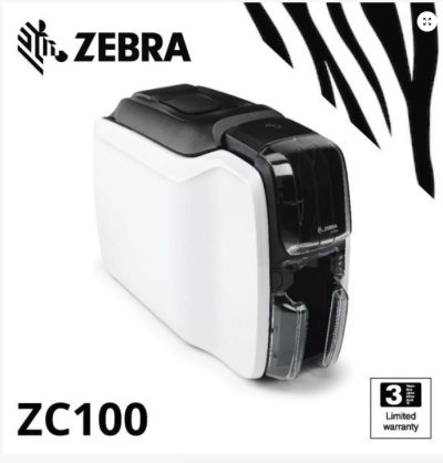 Zebra ZC100 Card Printer - Image 2